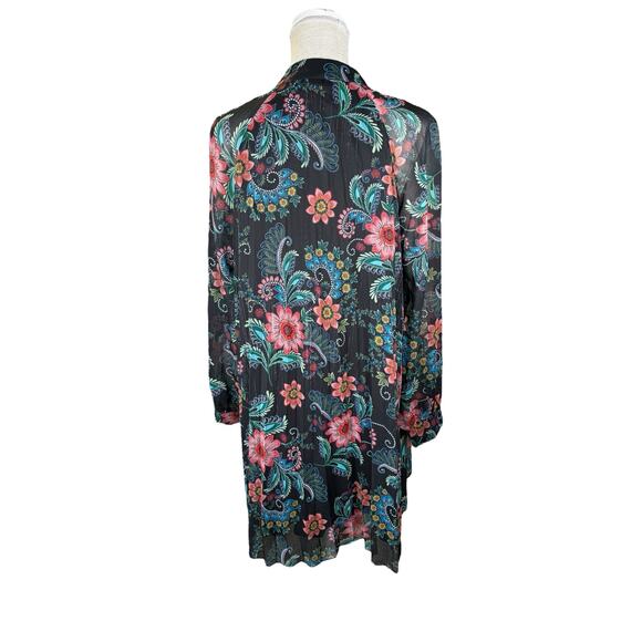 NWT Molly Bracken Freya Pleated Floral Dress Women's Large Fairy Whimsygoth - Picture 7 of 11